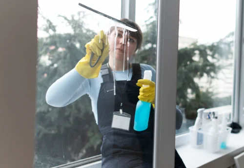 Nettoyage de vitres intérieures et extérieures à Saint-Pierre-du-Vauvray